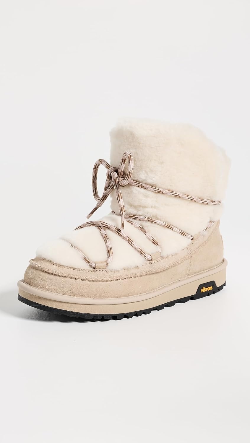 image:imageUGG Womens Classic Tread Fluffed BootMoonlight