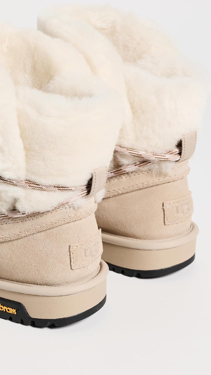 image:imageUGG Womens Classic Tread Fluffed BootMoonlight