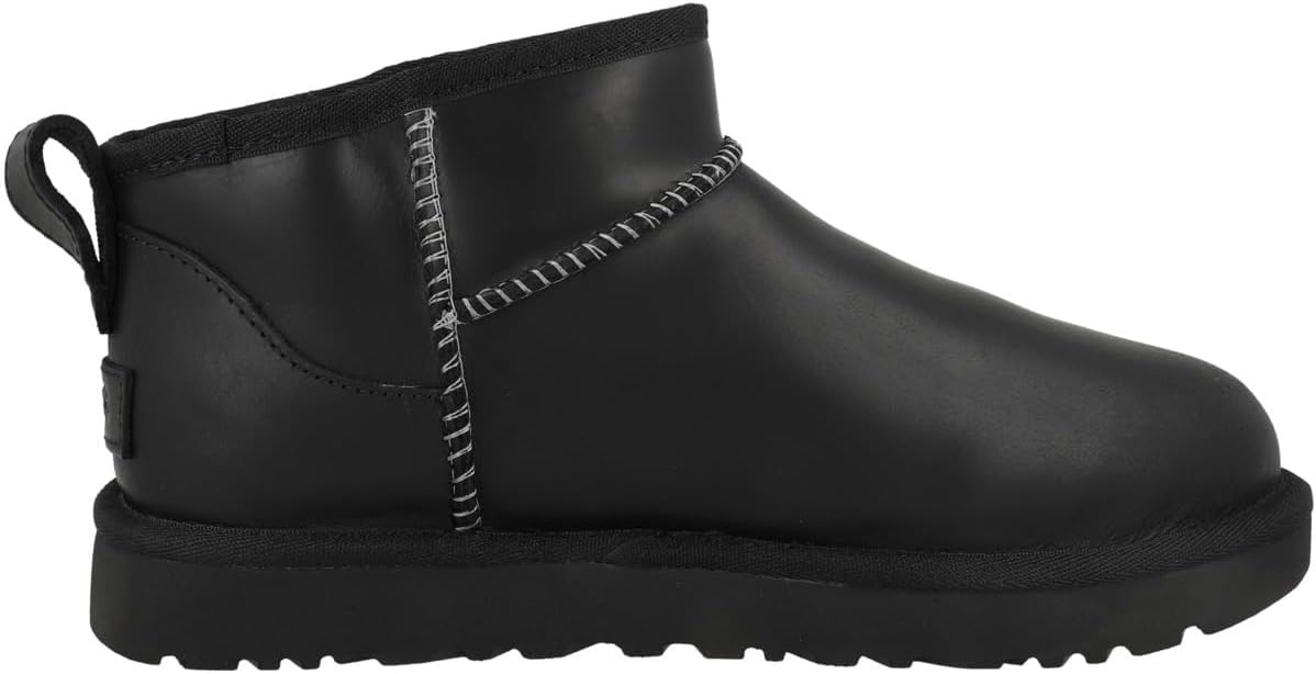 image:imageUGG Womens Classic Ultra Mini Ankle Boot 10 USBlack