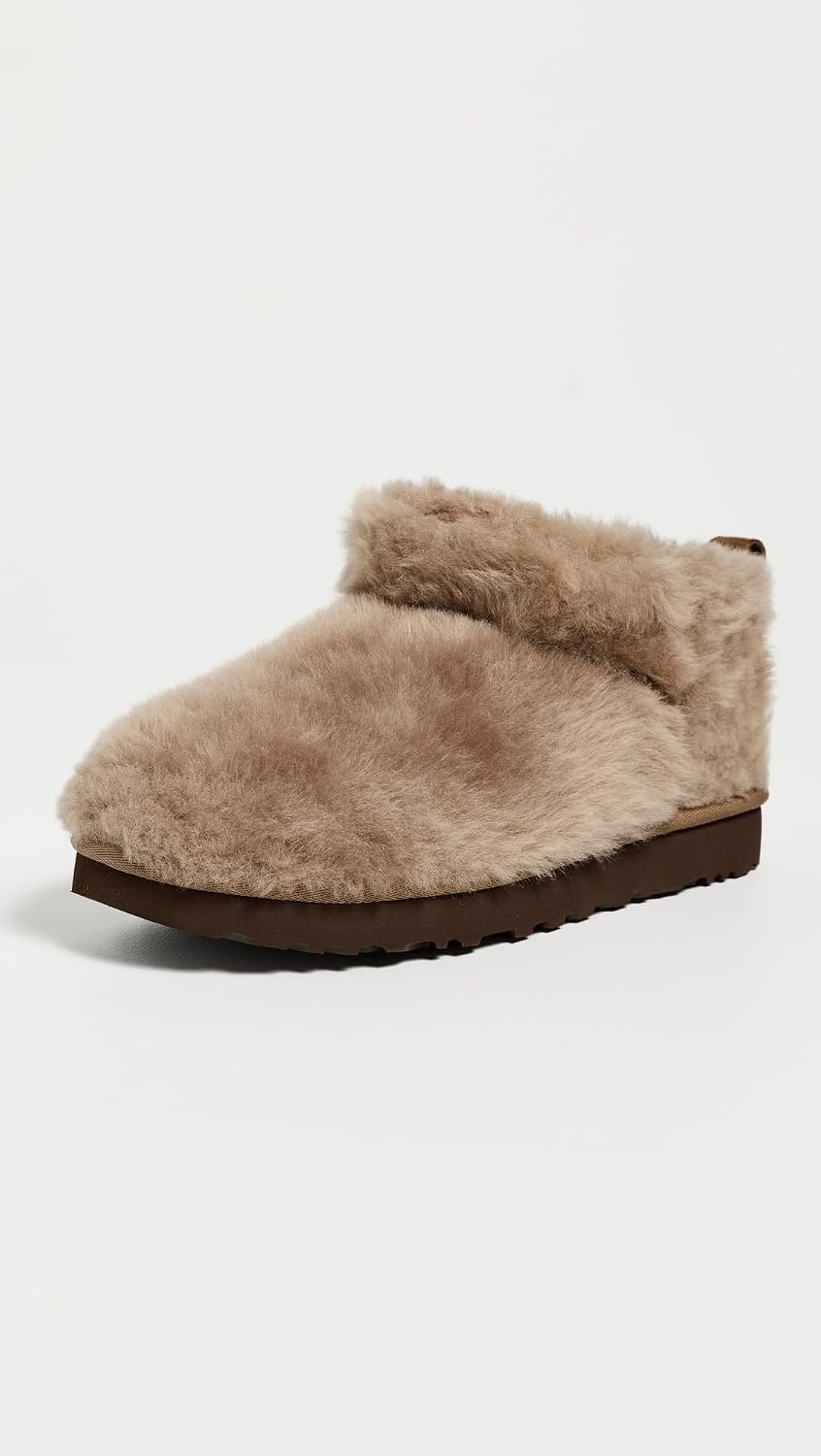 image:imageUGG Womens Classic Ultra Mini FluffedLight Bronze