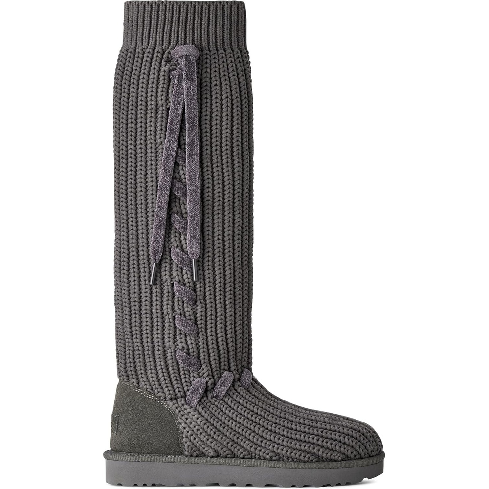image:imageUGG Womens Classic Tall Whipstitch KnitCharcoal