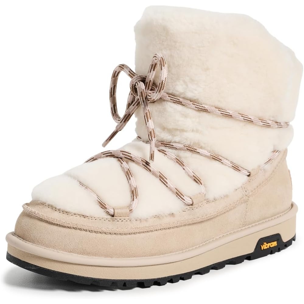 image:imageUGG Womens Classic Tread Fluffed BootMoonlight