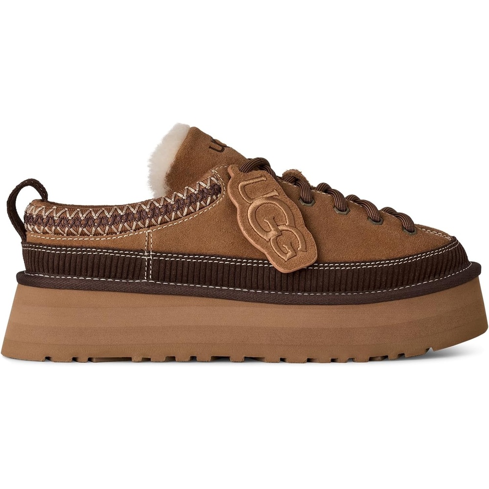 image:imageUGG Womens Heritage Laceup SlipperChestnut