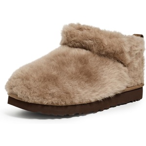 UGG Women’s Classic Ultra Mini Fluffed(Light Bronze)