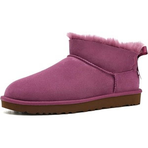 UGG Women’s Ultra Mini Bailey Bow(Dark Winterberry)