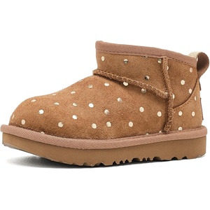 UGG Kids Classic Ultra Mini Shiny Dots (Little Kid/Big Kid)(Chestnut)