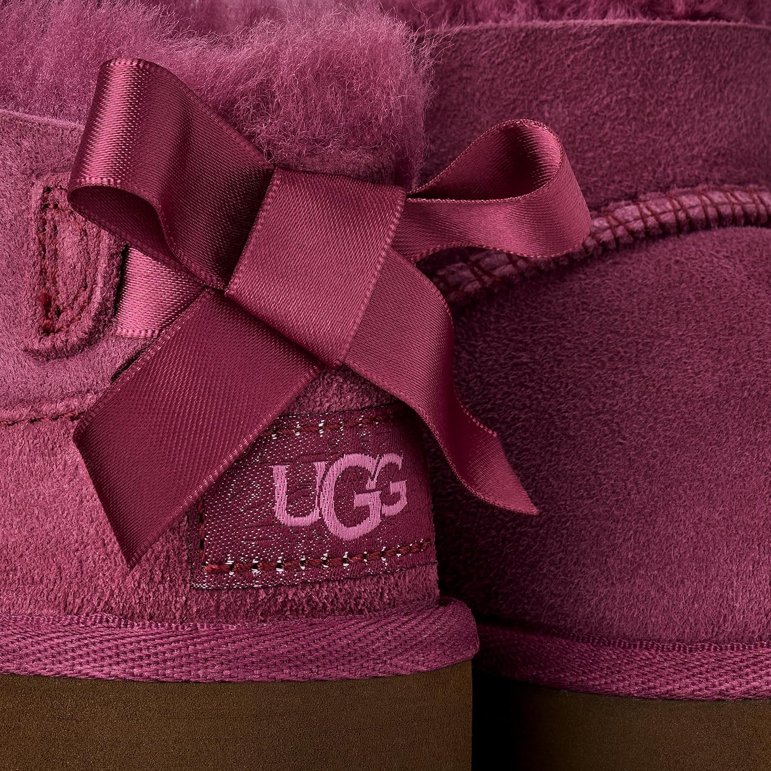 image:imageUGG unisexchild T Ultra Mini Bailey BowDark Winterberry