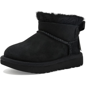 UGG unisex-child T Ultra Mini Bailey Bow(Black)